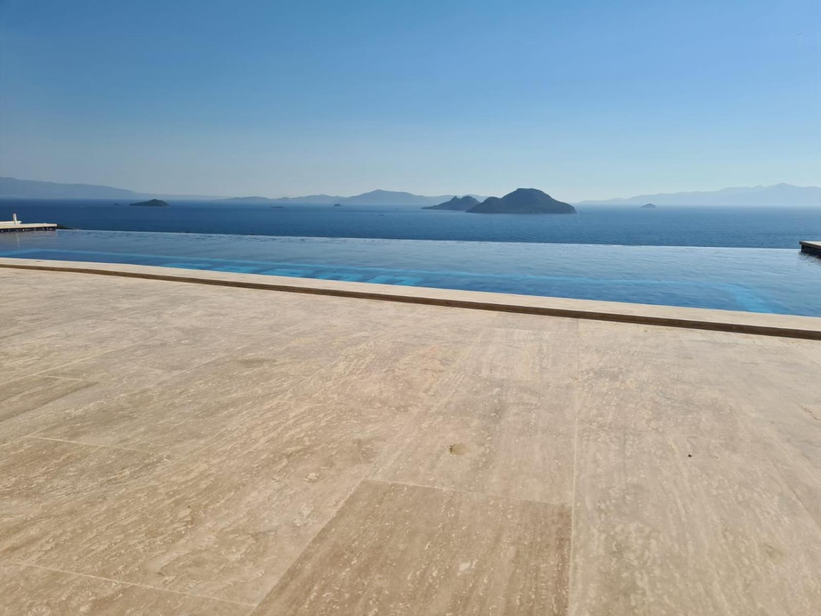 Bodrum Eason Villa & House 350M2 Full Sea View With Private Infinity Pool Extérieur photo