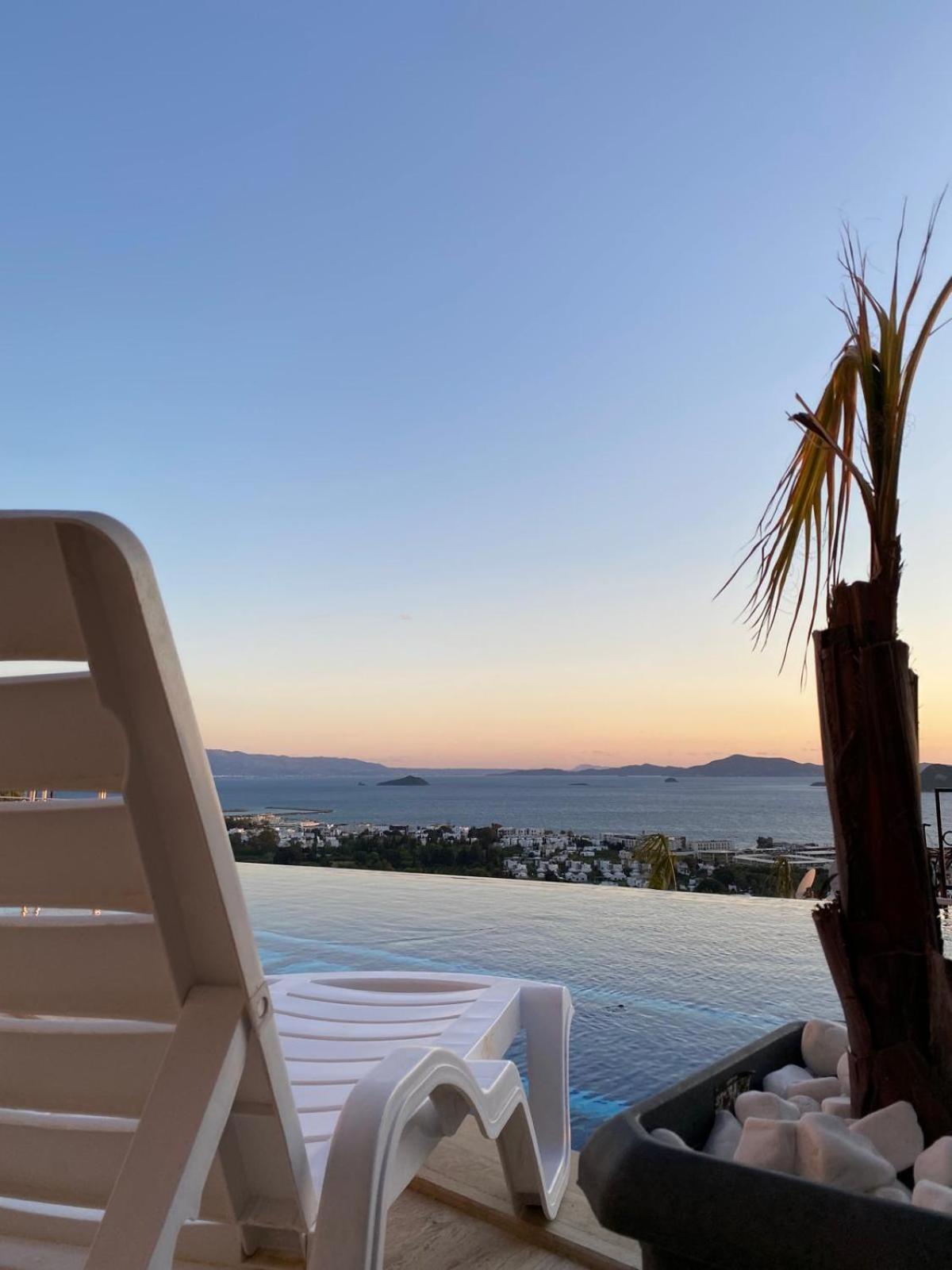 Bodrum Eason Villa & House 350M2 Full Sea View With Private Infinity Pool Extérieur photo